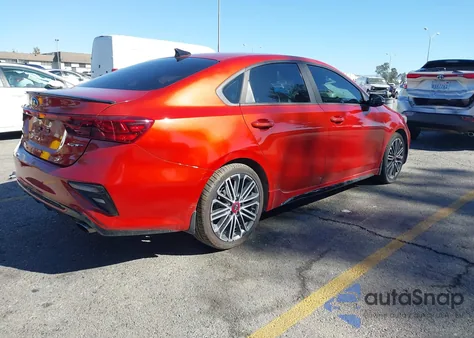 2020 Kia Forte Gt из США, поврежденный, VIN 3KPF44AC8LE147998